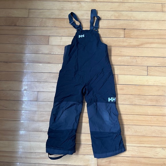 Helly Hansen Other - Helly Hansen Kids Snow Bib Overalls Black Navy Blue Size 110/5 Waterproof Ski